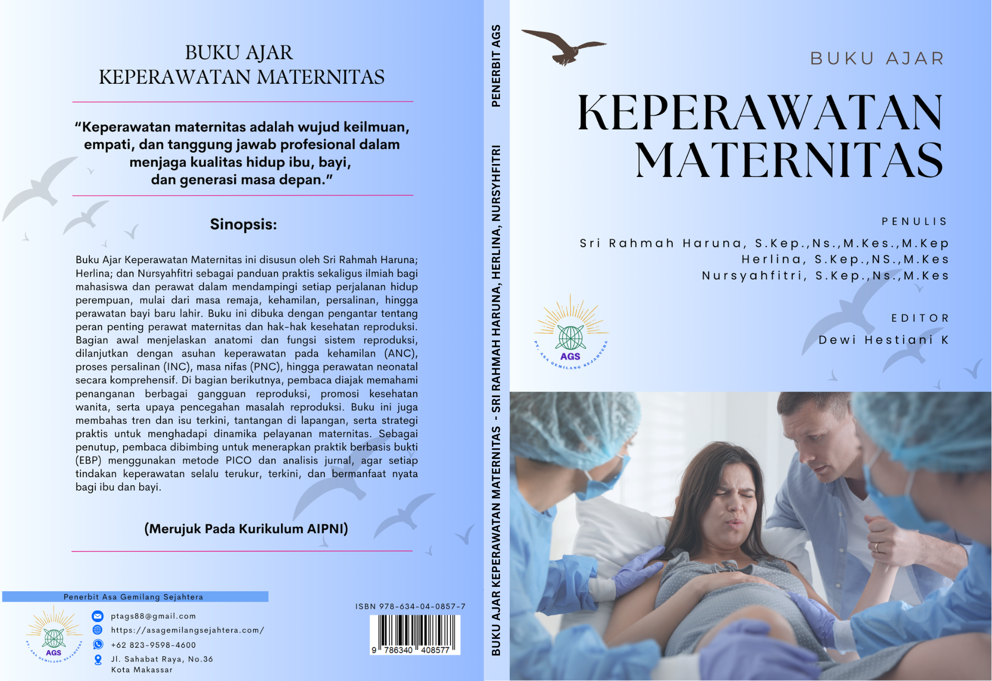 Buku Ajar Keperawatan Maternitas (ISBN : 978-634-04-0857-7)